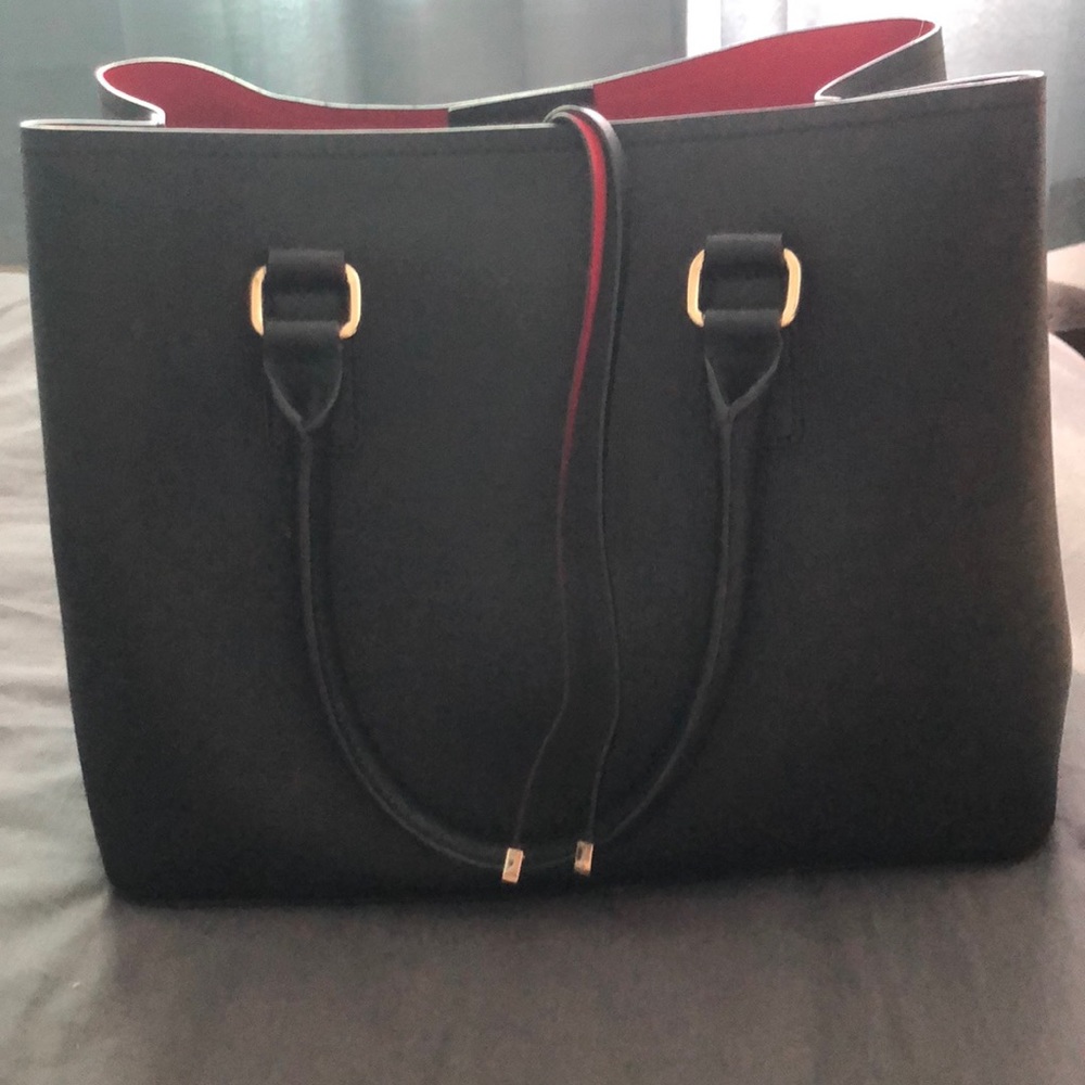 ALDO black and red tote